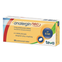 ANALERGIN NEO 5MG TBL FLM 20