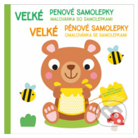 Velké pěnové samolepky: Medvídek / Veľké penové samolepky: Medvedík - kniha z kategorie Omalován