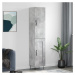 vidaXL Skříň highboard betonově šedá 34,5x34x180 cm kompozitní dřevo