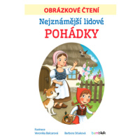 Nejznámější lidové pohádky - Obrázkové čtení - Veronika Balcarová, Barbora Stluková - e-kniha