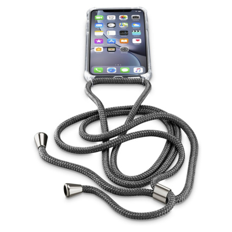 Cellularline Neck-Case se šňůrkou na krk Apple iPhone XR černý