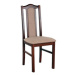 Jídelní židle BOSS 2 Bílá Tkanina 4B