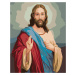 Diamantové malování - JEŽÍŠ KRISTUS Rozměr: 40x50 cm, Rámování: bez rámu a bez vypnutí plátna