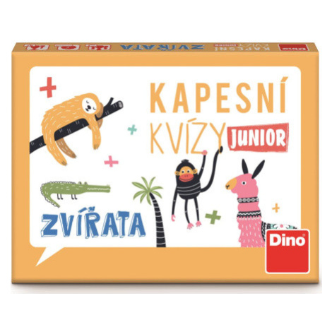 DINO Kapesní kvízy junior: Zvířata 141319