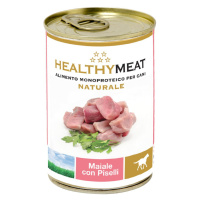 Healthymeat kousky vepřového masa s hráškem 400g