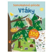 Samolepková príroda - Vtáky (Viac než 350 samolepiek) - kniha z kategorie Samolepky