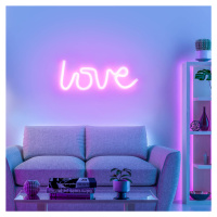 JUST LIGHT. LED nástěnné svítidlo Neon Love, USB