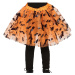 Guirca Dětská TUTU sukně - oranžová s netopýry