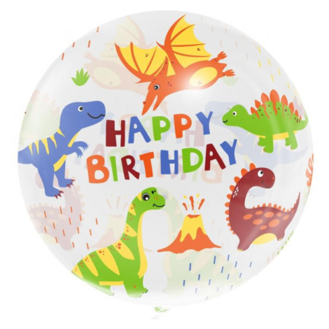 Godan Průsvitný balón s dinosaury