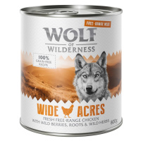 6 x 400 g / 800 g Wolf of Wilderness 