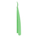 L3VEL3 Razor Holder Green - zelená shavetta na vyměnitelné žiletky, poloviční čepel