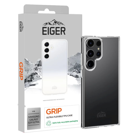 Kryt Eiger Grip Case for Samsung S24 Ultra in Clear Eiger Glass