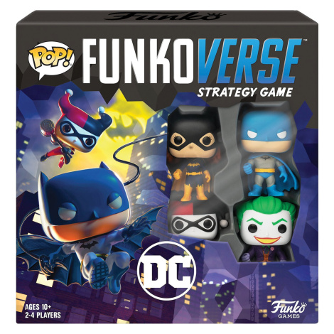 Desková hra POP! Funkoverse - DC Comic Base Set (EN) - 0889698426282