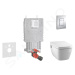 Grohe 38643SET-KT - Set předstěnové instalace, sprchovací toalety a sedátka Tece, tlačítka Skate