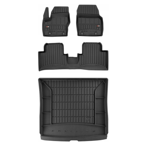 Set 3D Gumové rohože a rohože Ford Grand C-Max 2010-2019