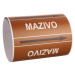 Páska na značení potrubí Signus M25 - MAZIVO Samolepka 130 x 100 mm, délka 1,5 m, Kód: 25804