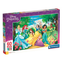 Clementoni - Puzzle 60 Disney princezny MAXI