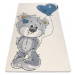 Dywany Łuszczów Dětský kusový koberec Petit E1593 Teddy bear cream - 140x190 cm