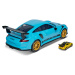 Autíčko Porsche s boxem na autíčka 911 GT3 RS Carry Case Majorette se zvukem 35 cm délka a 1 min