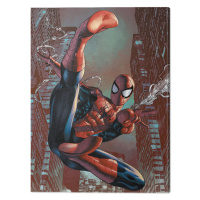 Obraz na plátně Spider-Man - Web Sling, 2 cm - 80×60 cm