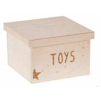 FK Dřevěný box na hračky - Toys gravír malý