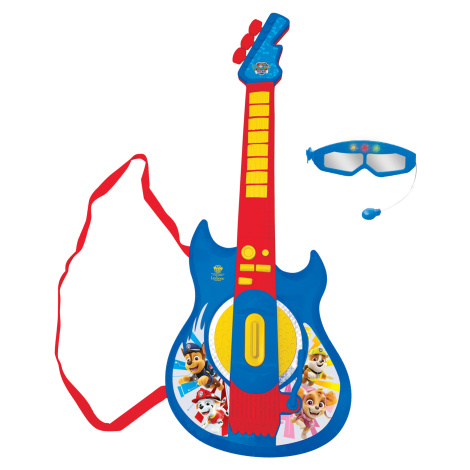 Elektronická kytara s brýlemi Tlapková patrola