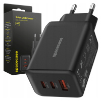 Rychlonabíječka Spacecase GaN 65W 2X Usb-c Usb-a Pro Telefon Qc 3.0 Pd Pps