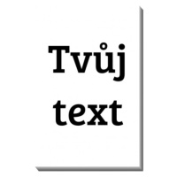 Obraz, Tvůj text, 20x30 cm