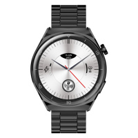 GARETT Smartwatch V12 Black steel Chytré hodinky