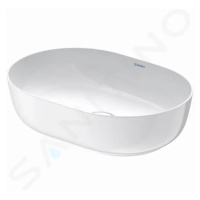 DURAVIT Luv Umyvadlo na desku, 500x350 mm, bez přepadu, bílá 0379500000