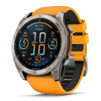 Garmin Fenix 8 51mm Amoled Spark Orange/Graphite