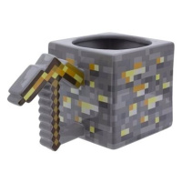 Minecraft - Gold Pickaxe - 3D hrnek