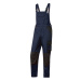 PARKSIDE® Pánské zateplené pracovní kalhoty s laclem (adult#male, 48, tmavě modrá / černá)