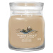 YANKEE CANDLE Signature Vonná svíčka střední 2 knoty Amber & Sandalwood 368 g