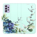 iSaprio flip pouzdro Blue Flowers pro Samsung Galaxy A52 / A52 5G / A52s