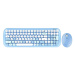 MOFII Sada bezdrátové klávesnice a myši MOFII Candy XR 2.4G (modrá)
