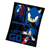 Chanar Dětská deka Nezastavitelný Ježek Sonic 130 × 170 cm