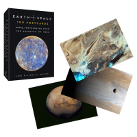 Chronicle Books Země a vesmír z archivů NASA 100 ks pohlednic