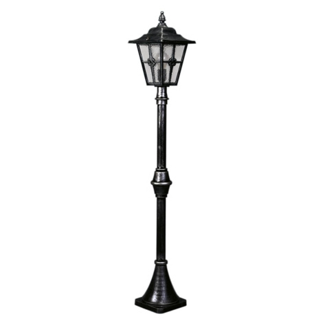 Albert Leuchten Stožárové svítidlo 772 ve venkovském stylu, černá