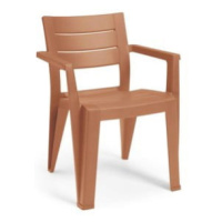 Oranžová plastová zahradní židle Julie – Keter