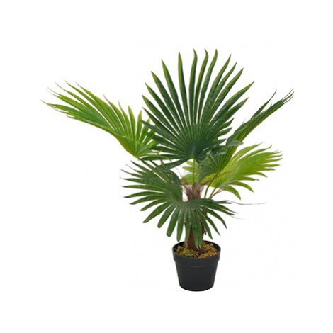 Umělá rostlina palma s květináčem zelená 70 cm SHUMEE