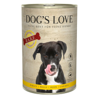 Dog's Love B.A.R.F. čisté kuřecí maso 6× 400 g