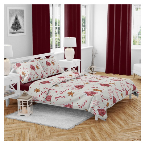 Bavlněné povlečení GINGER REST bílé Rozměr povlečení: 70 x 90 cm | 140 x 200 cm