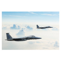 Fotografie F-15 Eagles in Flight, guvendemir, 40 × 26.7 cm