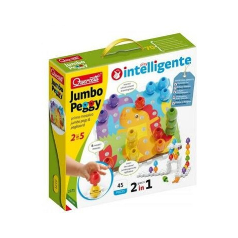 Jumbo Peggy jumbo pegs & pegboard – mozaika s velkými kolíčky 36 ks