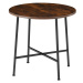 tectake 404336 jídelní stůl ennis 80x76cm - Industriální dřevo tmavé, rustikální - Industriální 