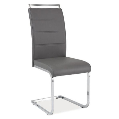 Casarredo Jídelní čalouněná židle H-441 šedá