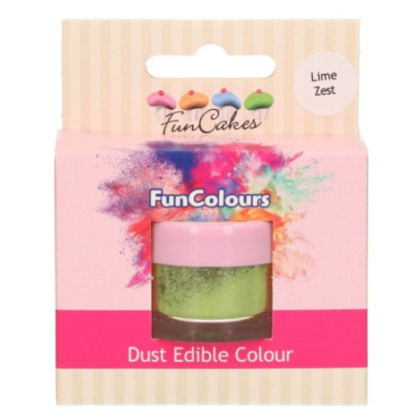 FunColours prachová barva - Lime Zest - zelená - 2,5g FunCakes
