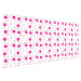 ArtB2B Tapety - Fuchsiové květy Rozměr: 536x240 cm, Materiál: Wall Paper HP
