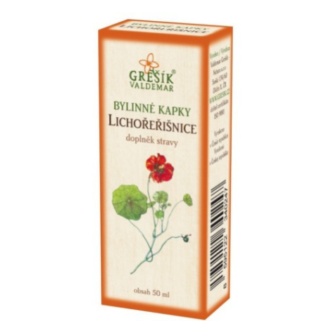 Grešík Bylinné kapky Lichořeřišnice 50ml